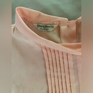 Vintage Pink Blouse size L